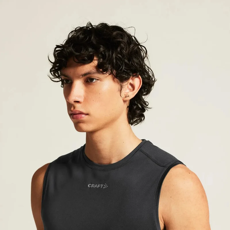 ADV Essence Laufshirt Herren - schwarz