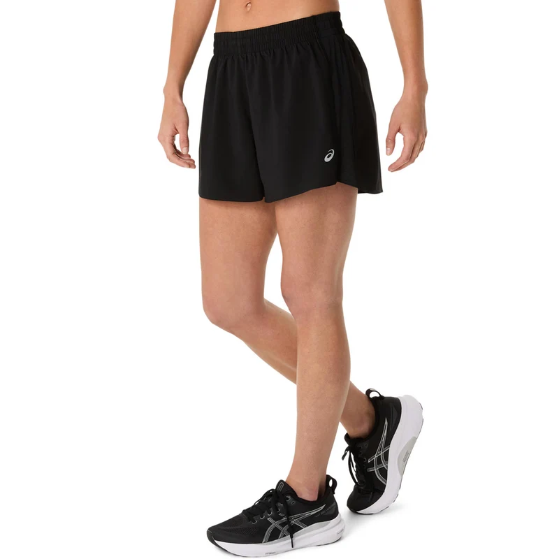 Core 4in Laufshorts Damen-Schwarz