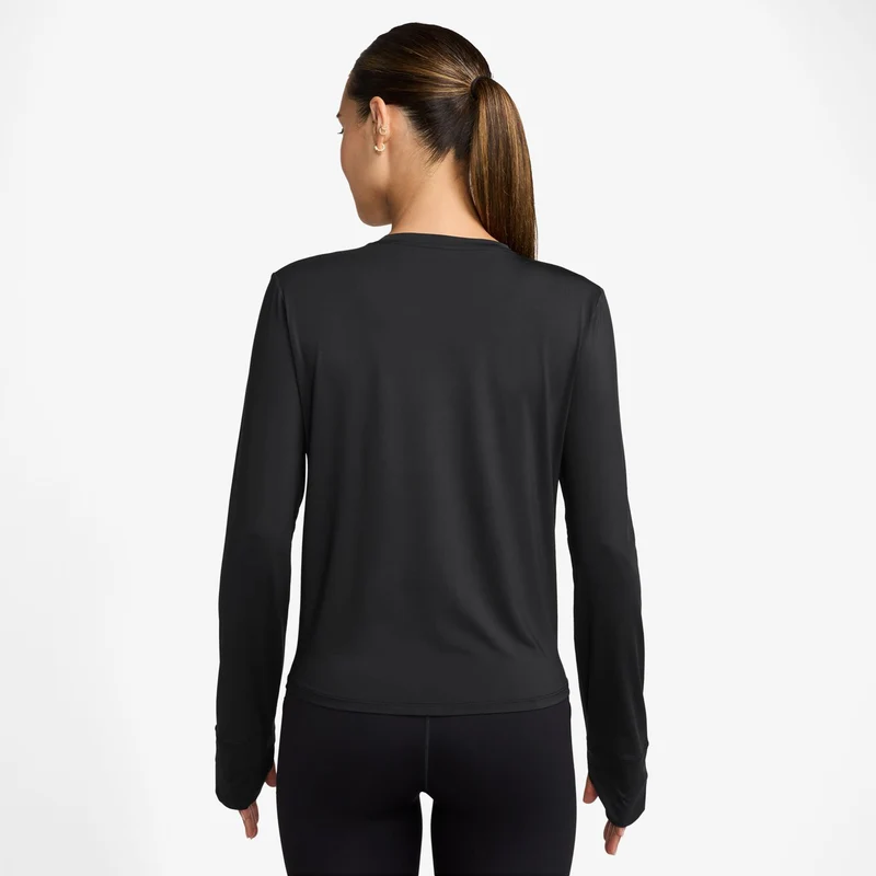 One Classic Dri-FIT Longsleeve Damen-Schwarz