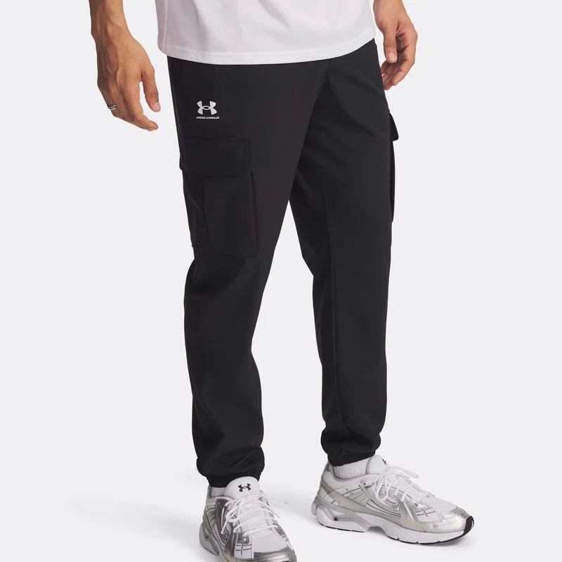 Vibe Woven Cargo Trainingshose Herren-Schwarz