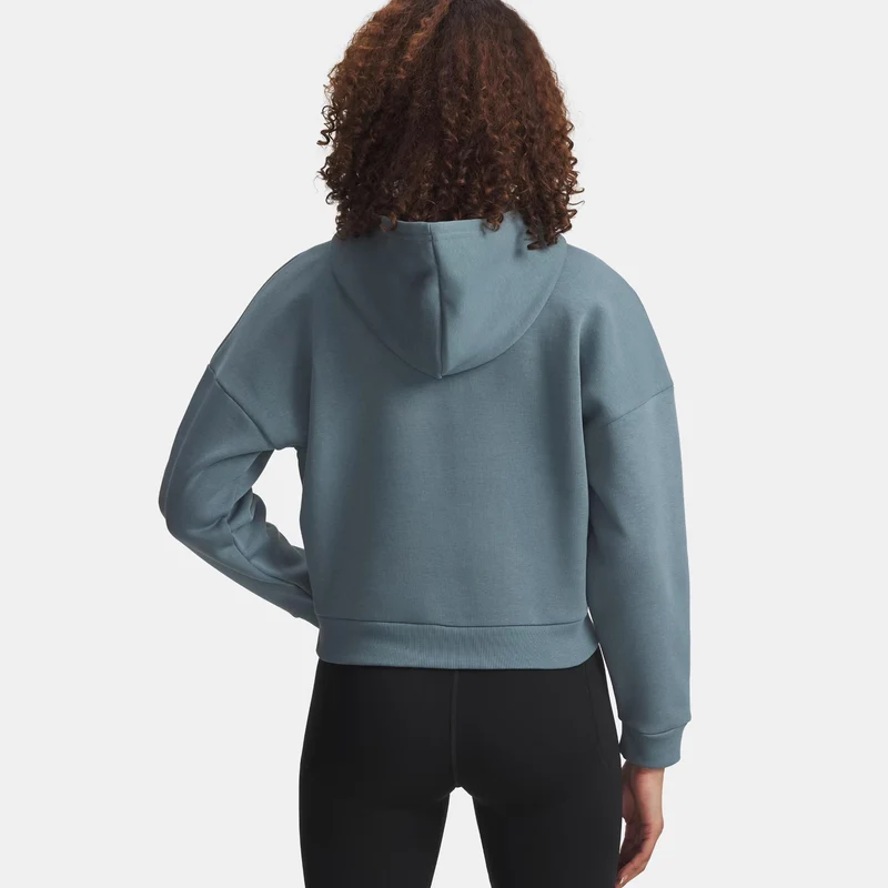 Rival Fleece Piped Half-Zip Sweatshirt Damen-weiß