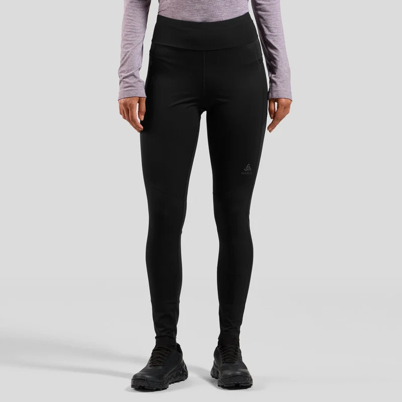 Zeroweight Warm Lauftight Damen-Schwarz