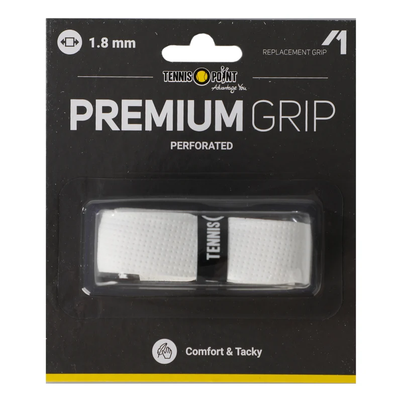 Premium Grip Perforated 1er Pack-Weiß