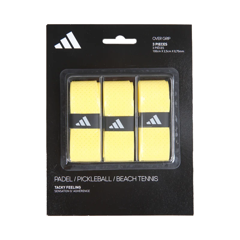 Padel Overgrip 3er Pack-Gelb