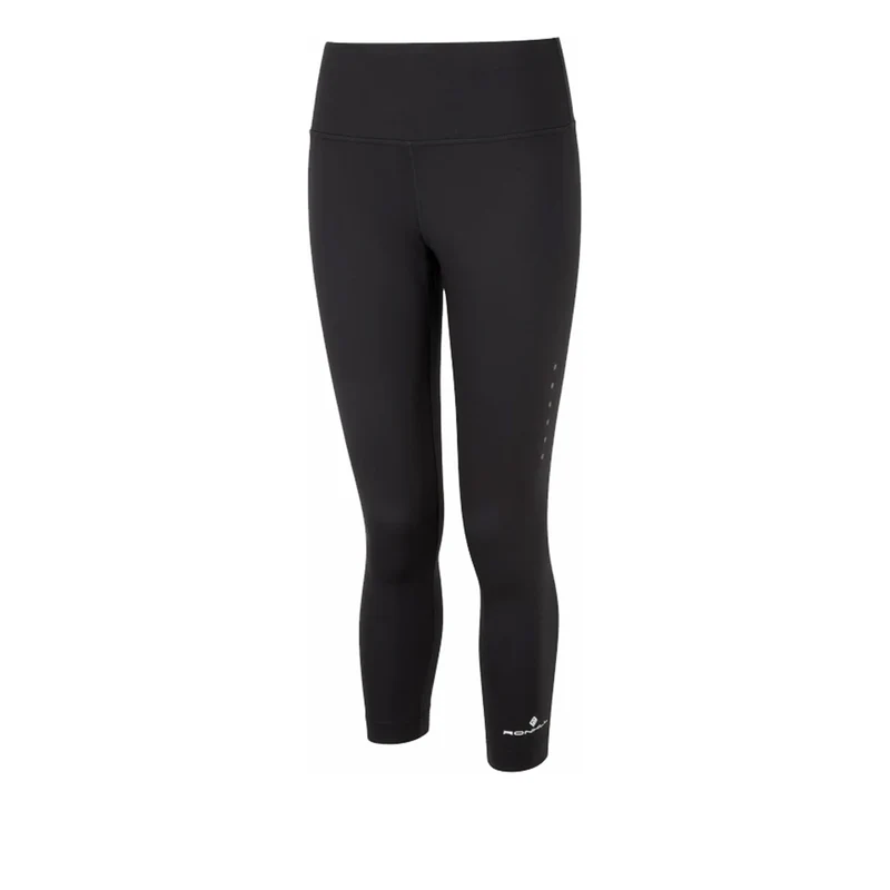 Core Crop Lauftight Damen-Schwarz,Weiß