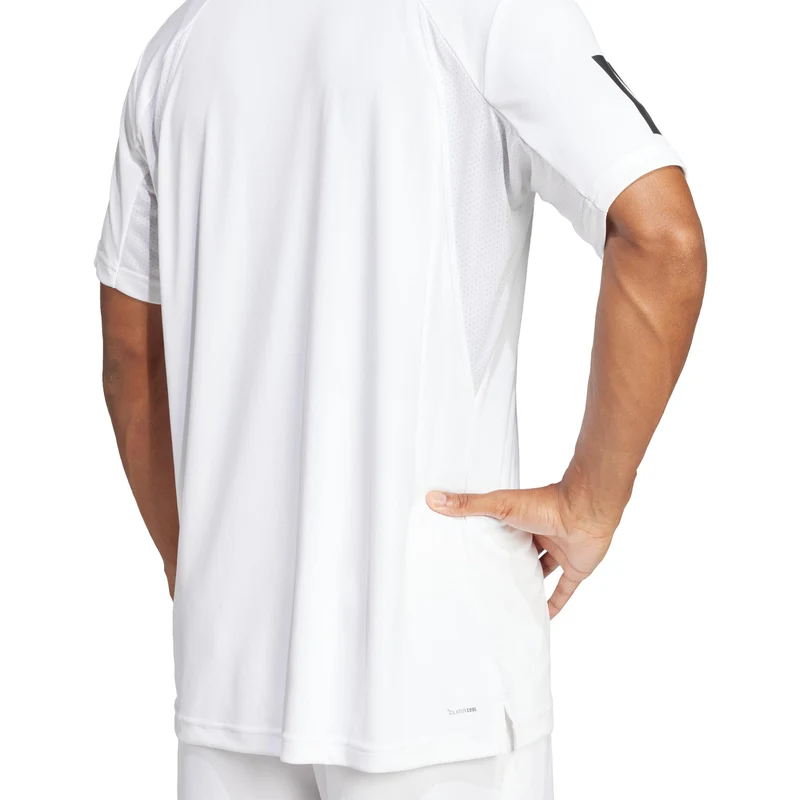 Club 3Stripes T-Shirt Herren-weiß