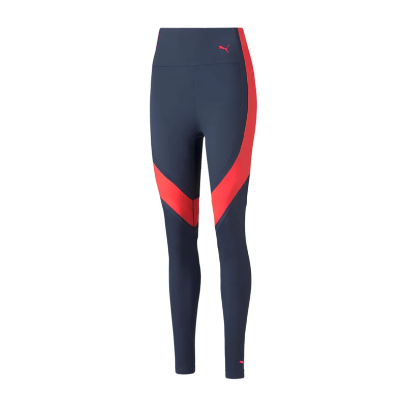 Eversculpt High Waist Full Tight Damen-Blau,Koralle