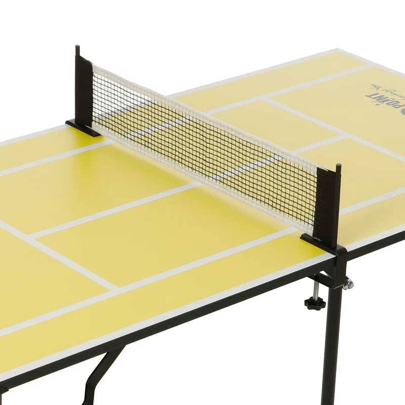 Mini Tischtennisplatte-Silber,Schwarz