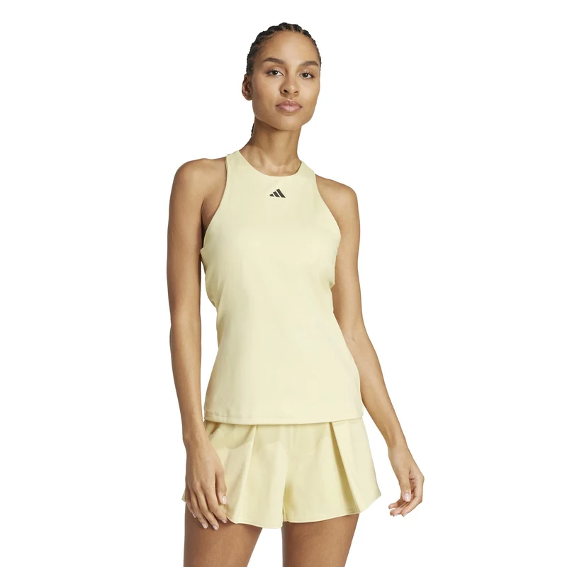 Y-Tank Tank-Top Damen-Goldgelb