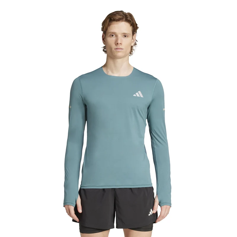 Adi365 Climacool Laufshirt Herren-Dunkelgrün