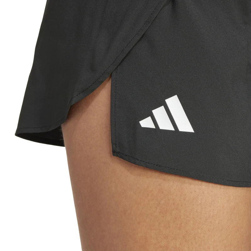 Adizero Essentials Split Laufshorts Damen-Schwarz