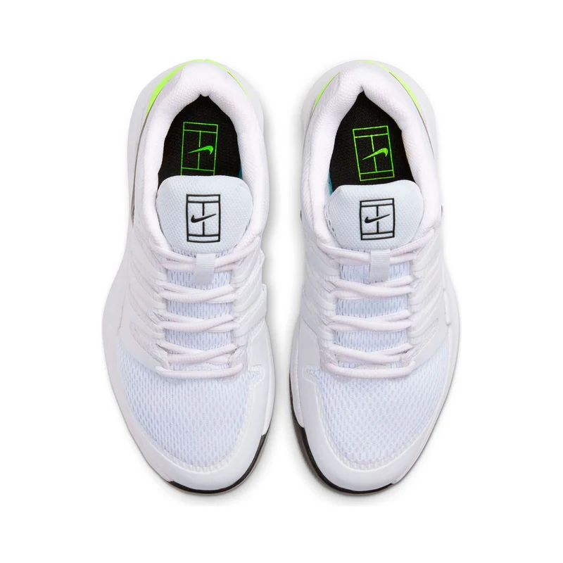 Vapor X Allcourtschuh Kinder-weiß, neongrün
