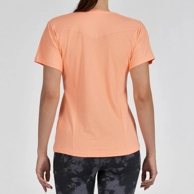 Eches T-Shirt Damen-Apricot