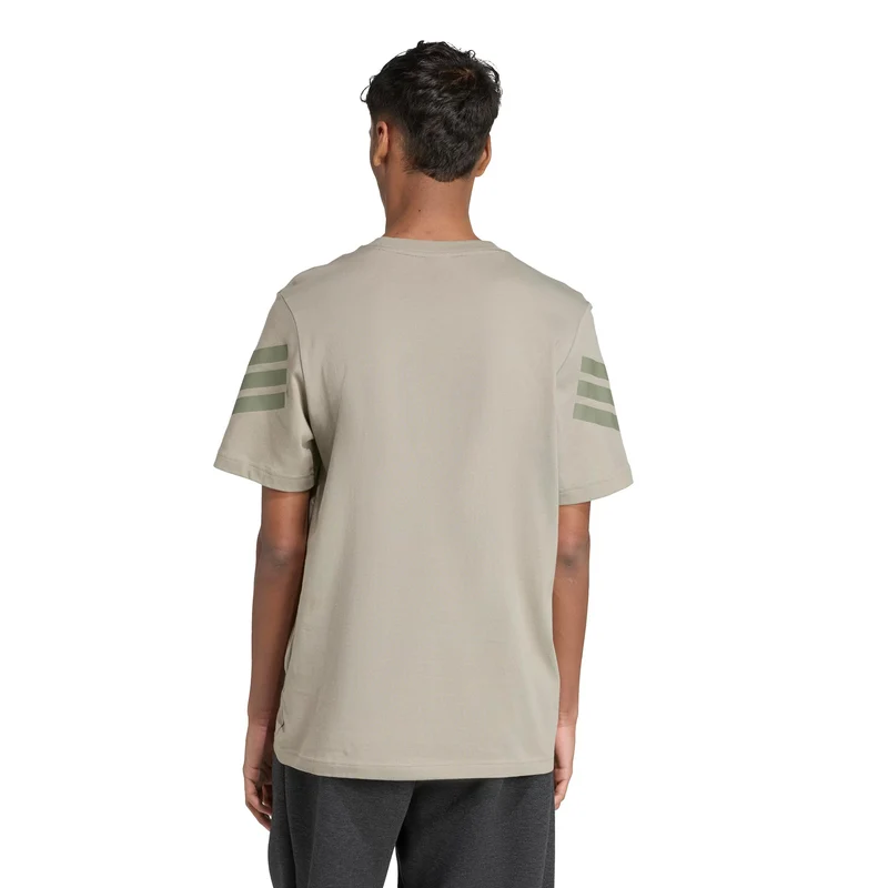 3Stripes Regular T-Shirt Herren-beige