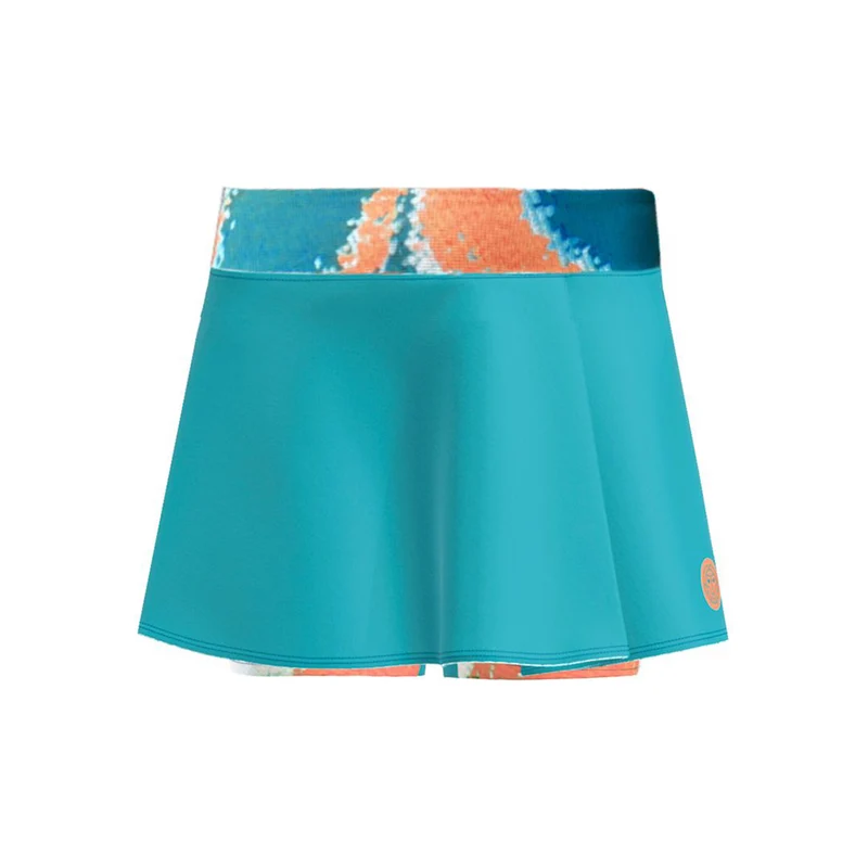 Melbourne 2025 Printed Rock Damen-Petrol,Orange