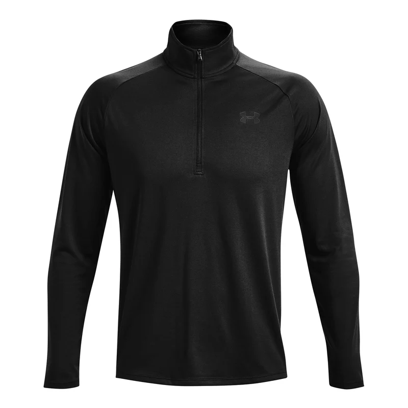 Tech 2.0 Half-Zip Longsleeve Herren-Schwarz,Dunkelgrau