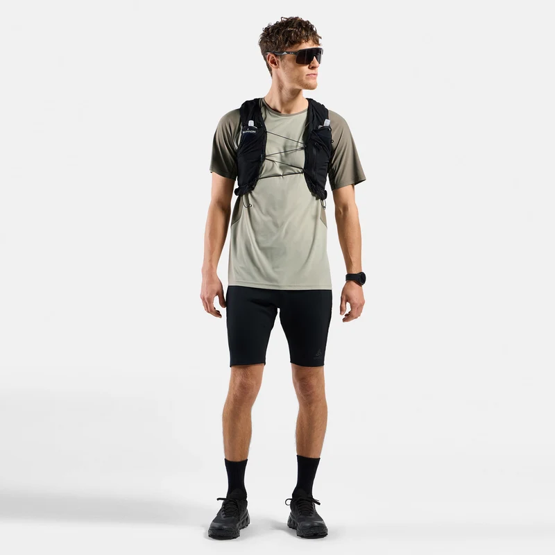 X-Alp Trail Laufshirt Herren-khaki