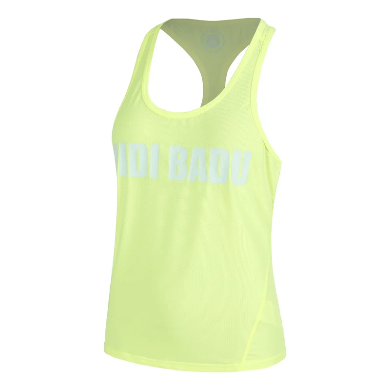 Rhombo Move Tank-Top Damen-Neongelb