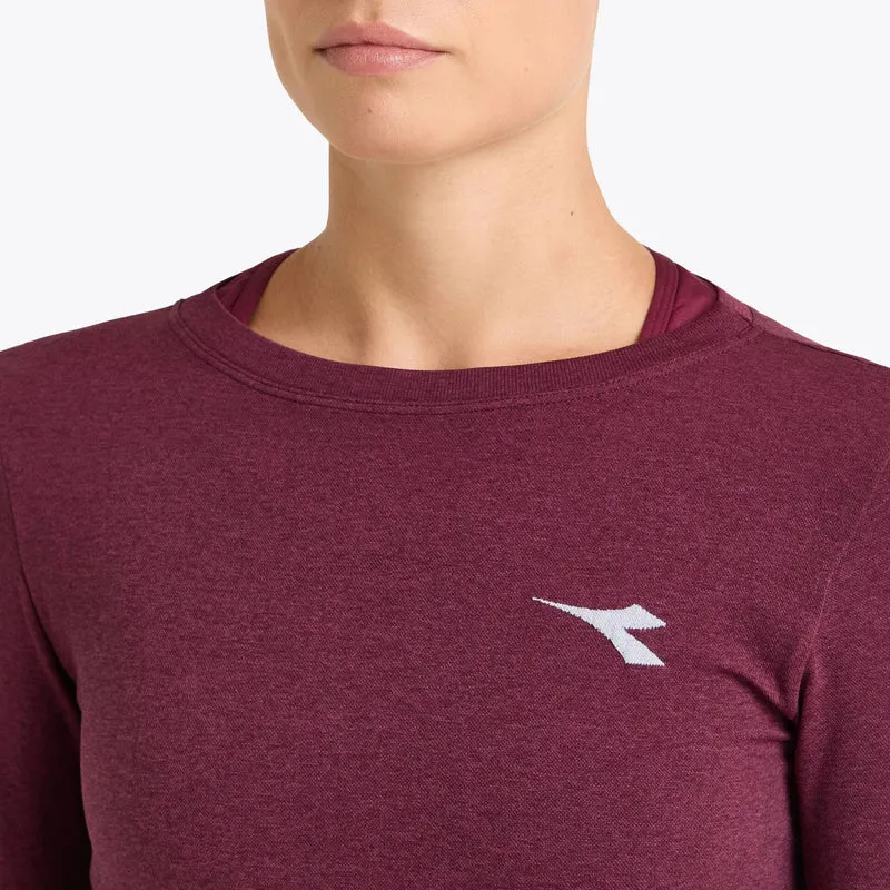 Icon Stratouno Longsleeve Damen - berry