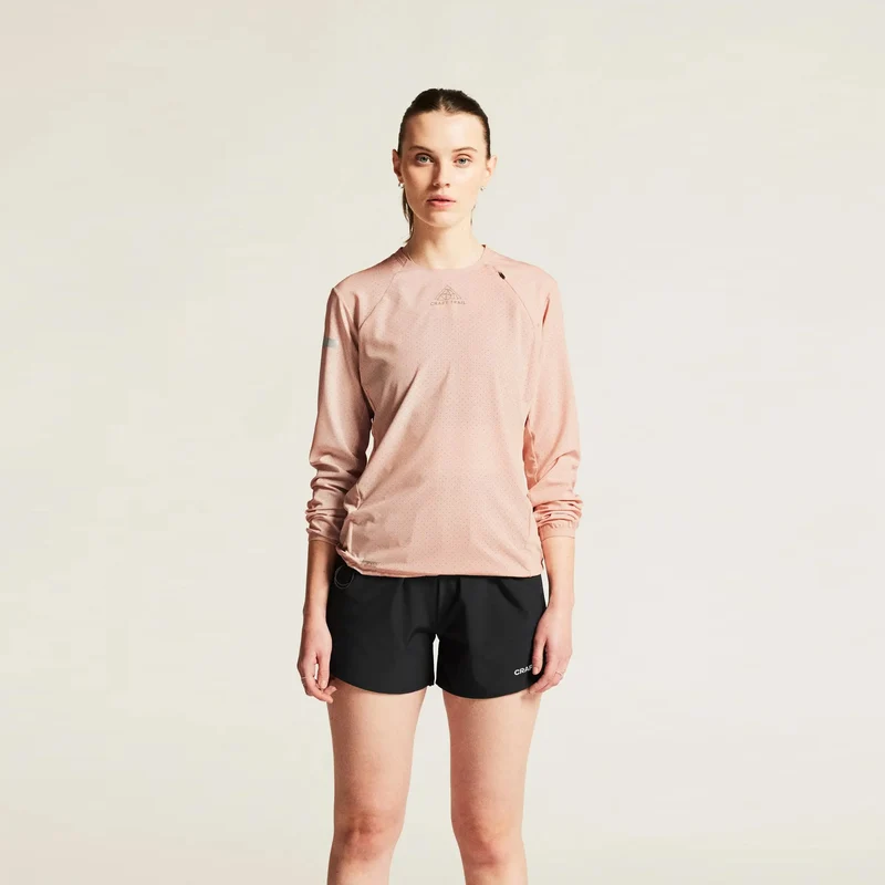 Pro Hypervent Wind 2 Laufshirt Damen-Apricot