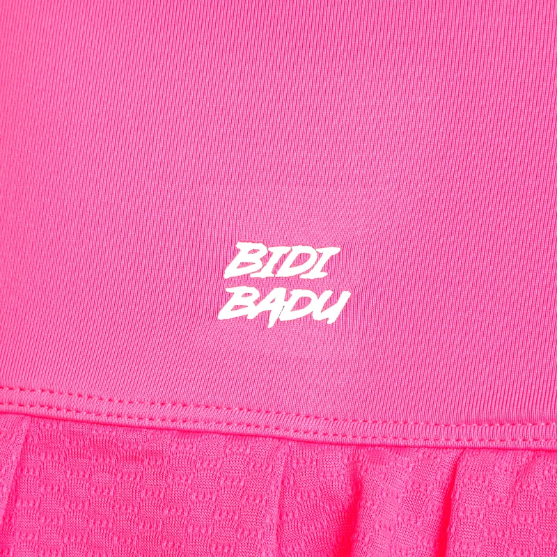 Crew Pleated Rock Damen-Pink