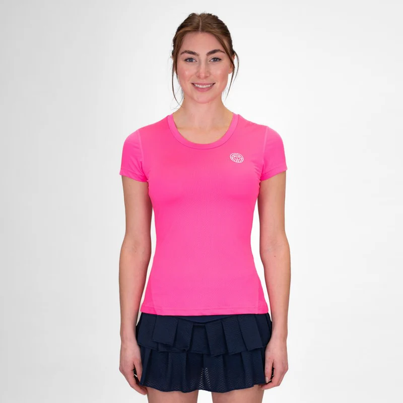 Crew T-Shirt Damen-Pink